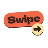 Swipe sticker