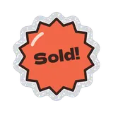 Sold! vinyl sticker