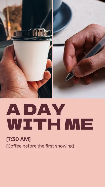 day with me 1 Story template